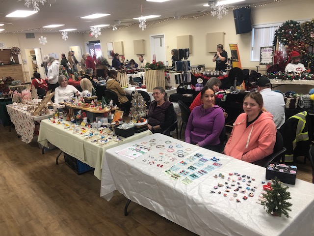 full hall at our Christmas Market in 2025